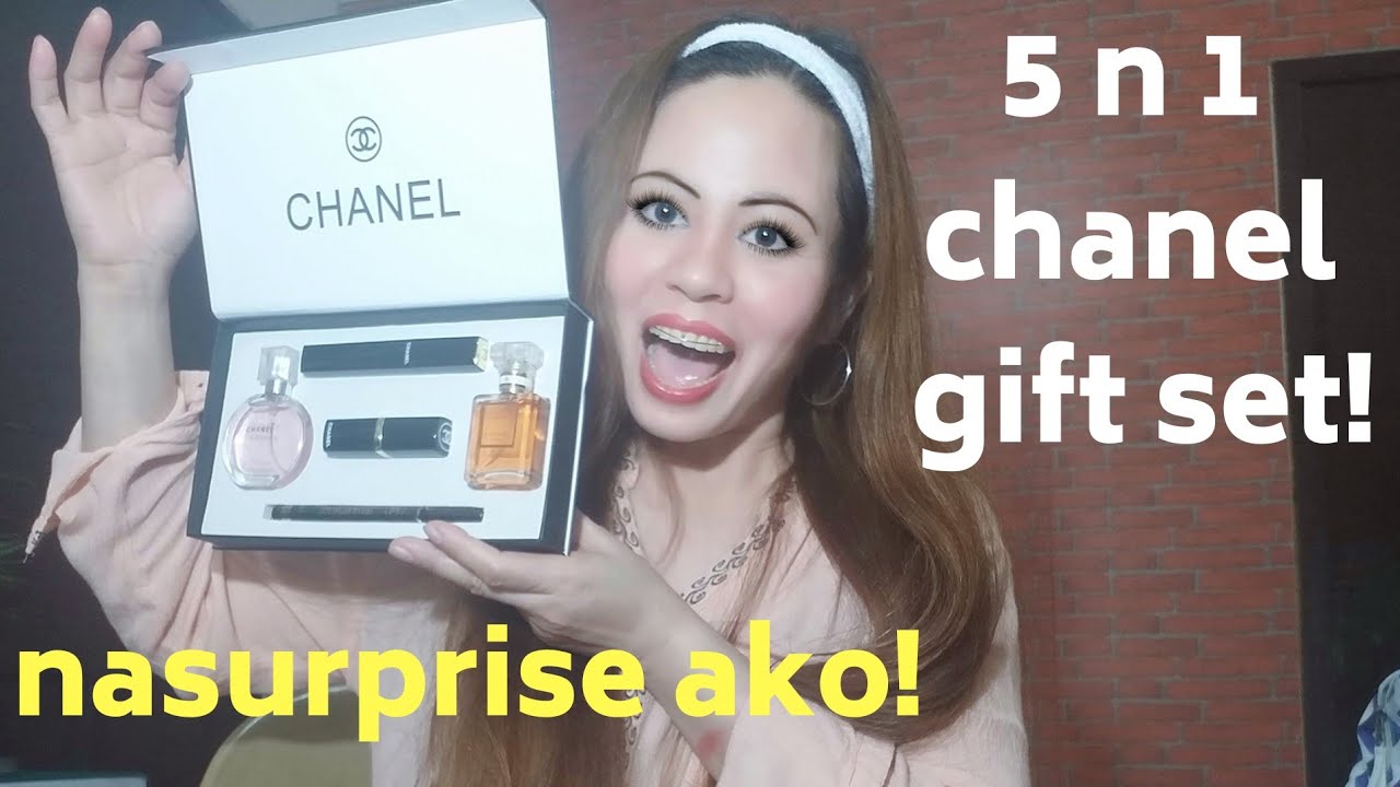 Chance Chanel 5 in 1 Perfume Set from Lazada 