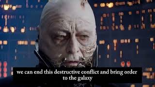 Qui-Gon Jinn visits Darth Vader after his fight with Luke Skywalker on Bespin