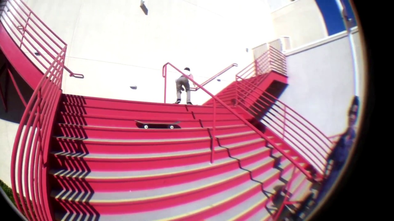 LA SKATE TRIP (first footage with fisheye for ipodtouch camera)just