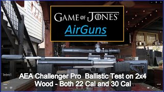 AEA Challenger PRO Power Test - Backyard AirGuns EP1