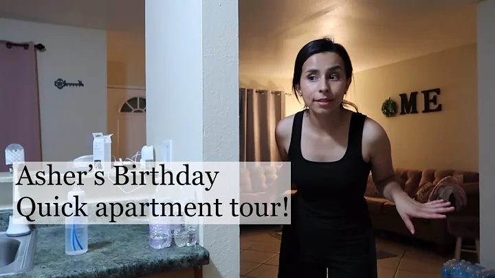 Ashers birthday + Apartment tour!