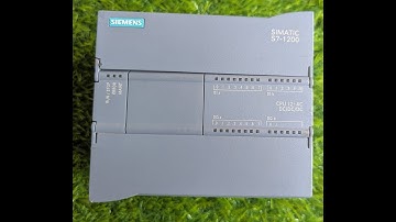 SIEMENS SIMATIC S7-1200 CPU 1214C DC/DC/DC 6ES7 214-1AE30-OXB0 SUPPLY 24VDC