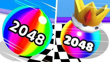 Ball Run 2048 Vs Ball Merge 2048 New Big Update Gameplay 😅🥲😥😓