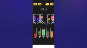 Water sort puzzle level 392