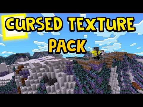 i-found-a-cursed-texture-pack-in-minecraft!-(minecraft-bedrock-edition)