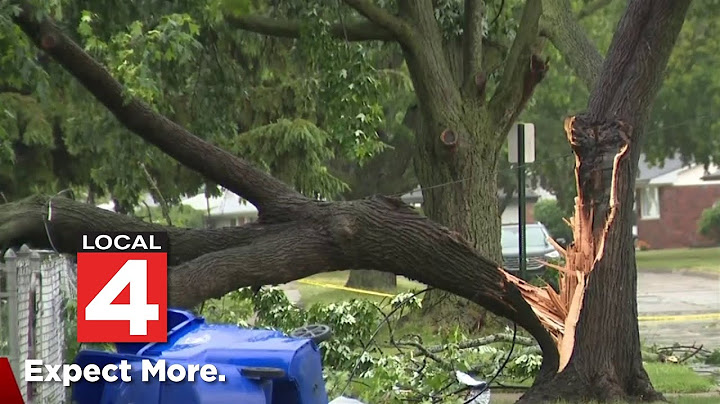Tornado confirmed in Macomb County, NWS says