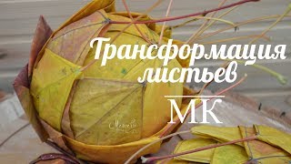 Флористика МК Трансформация листьев. Флористика МК Трансформация листьев.