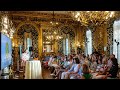 The eaddo and peter kiernan lecture in the gold room of marble house