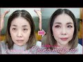 【デカ目効果抜群❗️】マスク映えする中国風メイク☆海外メイク☆China makeup tutorial【アラフィフ・50代❣️】YORIKO makeup