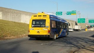 MTA New York City Bus: 2017 Proterra Catalyst E2-Series BE40 0019 On The Q58 At I-495 & 108th Street