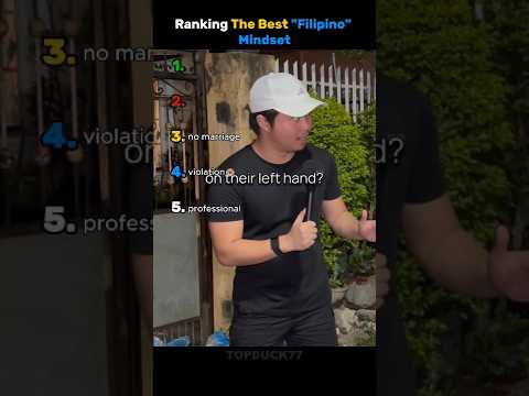 Ranking The Best Filipino Mindset
