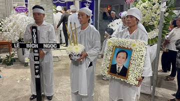 Nghi thức động quan và Thánh lễ an táng ông Giuse Lê Bích Ngọc. Hưởng thọ: 67 tuổi.