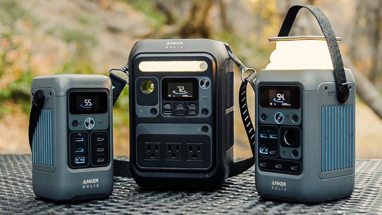 ULTIMATE Portable Power - Anker SOLIX C300 + C300DC + C200DC