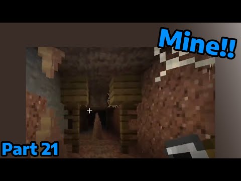 Wir erkunden eine Mine | Minecraft Village | Part 21