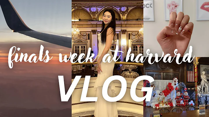 STUDY VLOG | FINALS WEEK AT HARVARD 📚 super productive, study motivation, realistic (HaH ep 6)