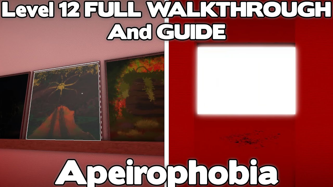 ROBLOX - Apeirophobia [How to Beat] - [Level 11 and 12