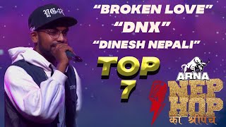 Broken Love - Dinesh Dnx Arna Nephop Ko Shreepech Full Individual Performance Top 7