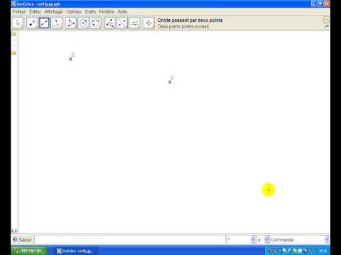 Présentation GéoGébra Les Points 
