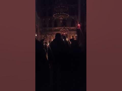 Оптина Пустынь, вечернее богослужение. Неделя О Страшном Суде. - YouTube
