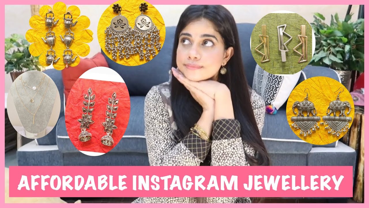 indian youtuber neelam instagram JEWELLERY HAUL from The envyhouse | IT’S ALL FOR YOU | Sana K