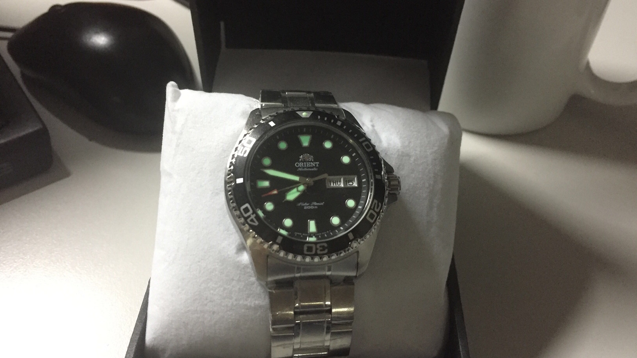orient ray raven ii black