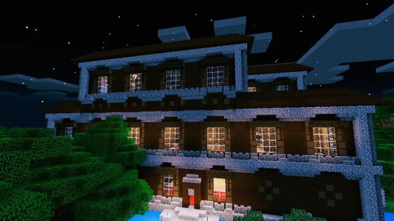 Картинки особняка разбойников в майнкрафте