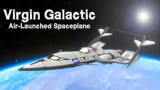 KSP: Virgin Galactic Recreation (Air-Launched Spaceplane)