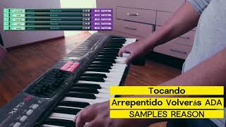 Tocando Arrepentido Volverás Ada Teclado Samples Teclado #Samples #Musichuayotuma #Reason5