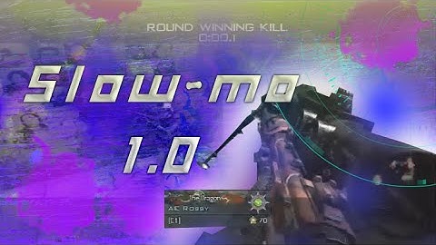 Slow Motion Trickshots!! (MW2)