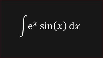 Integrate e^x sin(x) dx
