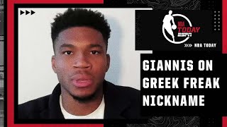 Giannis Antetokounmpo’s thoughts on The Greek Freak nickname | NBA Today