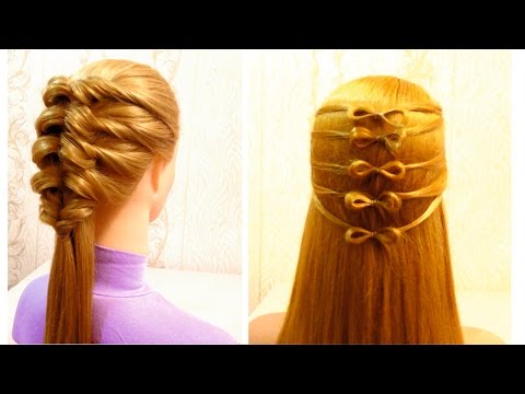 Прическа на каждый день за 5 минут Легкая прическа своими руками Everyday updo Прическа на каждый день за 5 минут Легкая прическа своими руками Everyday updo