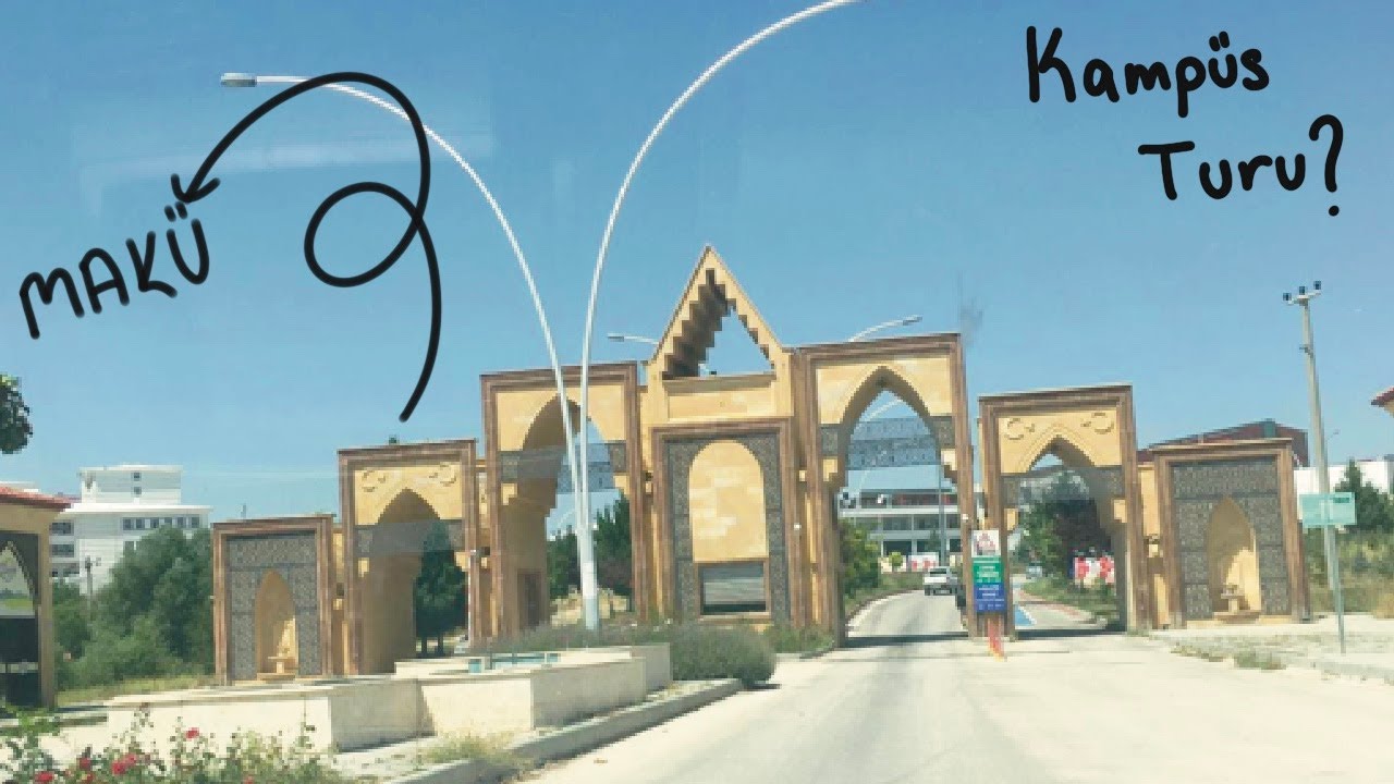 BURDUR VLOG//MAKÜ KAMPÜS TURU//SALDA GÖLÜ