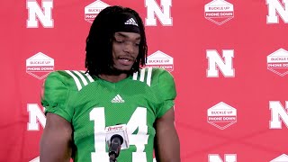 Nebraska quarterback Jeff Sims, 3.28