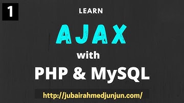 ajax with php MySQL bangla tutorial part-1