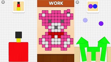 Color Block Builder Tricky Puzzle Game Speedrun Gameplay walkthrough Level 221-225 #technohackzgames