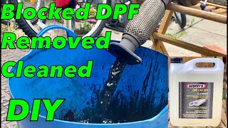 Blocked DPF removed and cleaned DIY Nissan Qashqai image