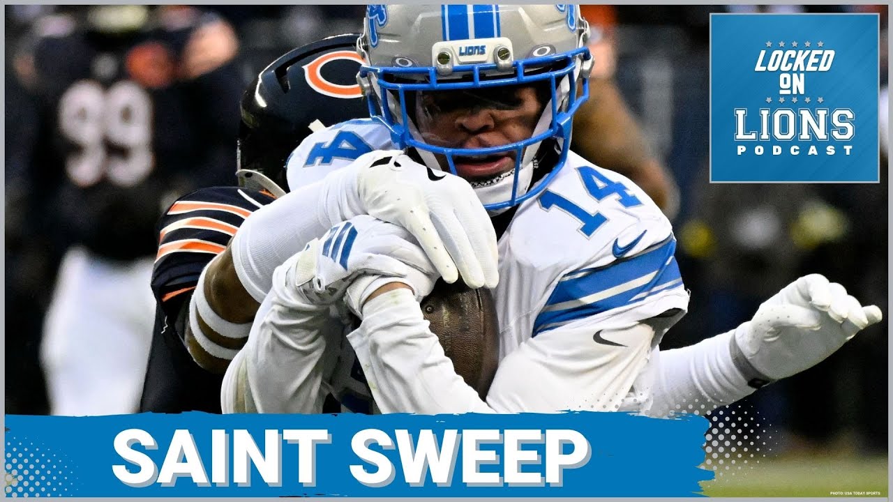 Detroit Lions SWEEP Bears, Amon-Ra St. Brown LEADS, and Ben Johnson’s Game Plan FAILS