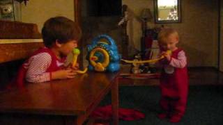 Lane & Landon's Sing-Along CD Player.wmv