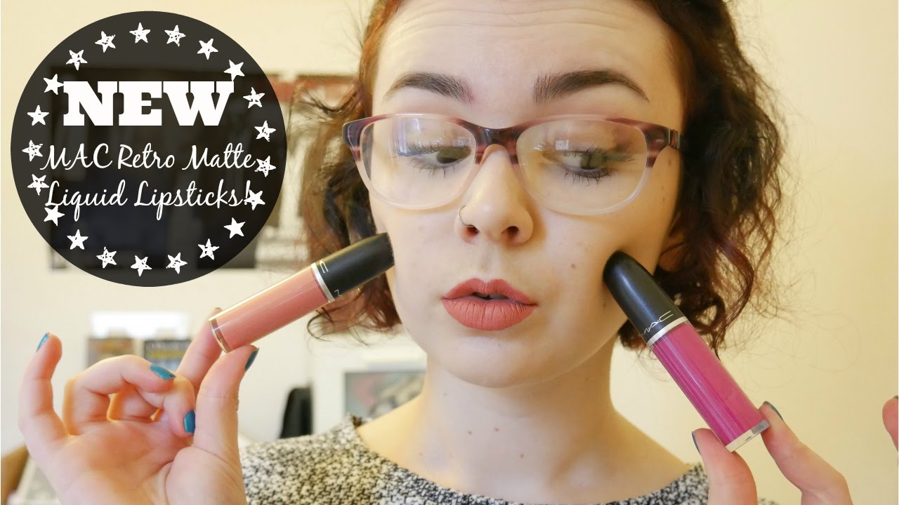 NEW MAC Retro Matte Liquid Lipsticks | First Impressions, Review + Swatches