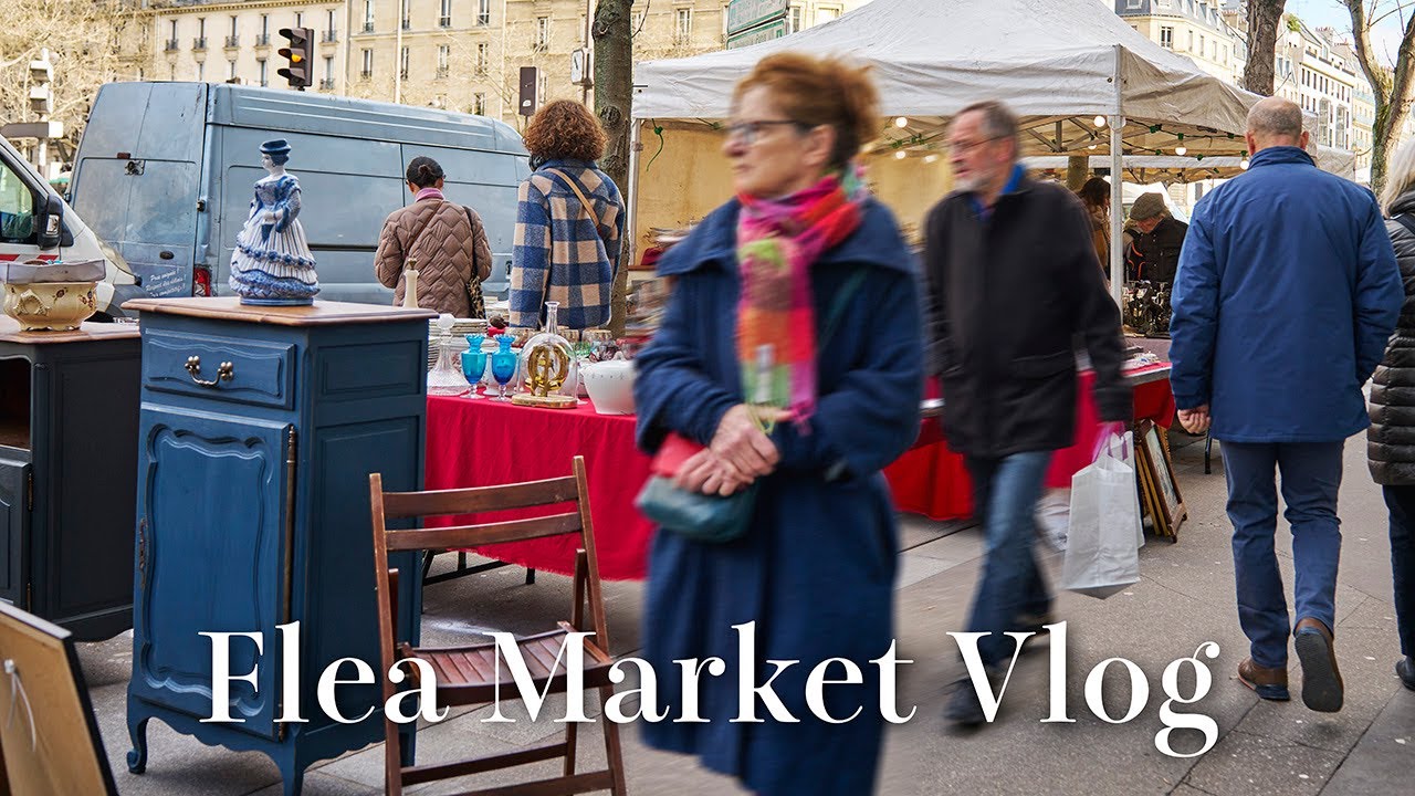 Парижская барахолка｜Мы нашли много красивых товаров для дома и кухни!