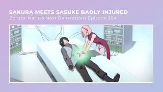Sakura Meets Sasuke Badly Injured