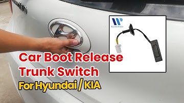 Replacing Car Rear Boot Trunk Release Switch for Hyundai (Grand i10) or KIA Picanto | PHILIPPINES