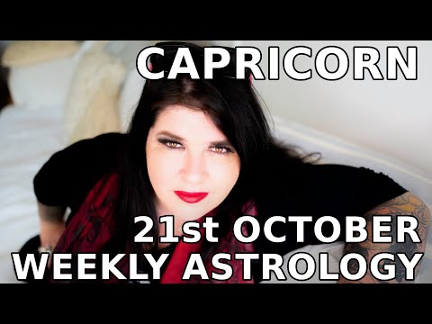 capricorn-weekly-astrology-horoscope-21st-october-2019