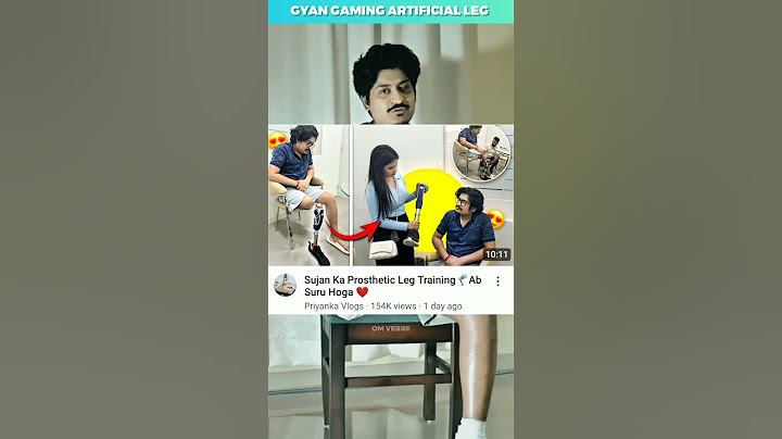 Gyan Gaming Artificial Leg #freefiremax #shorts
