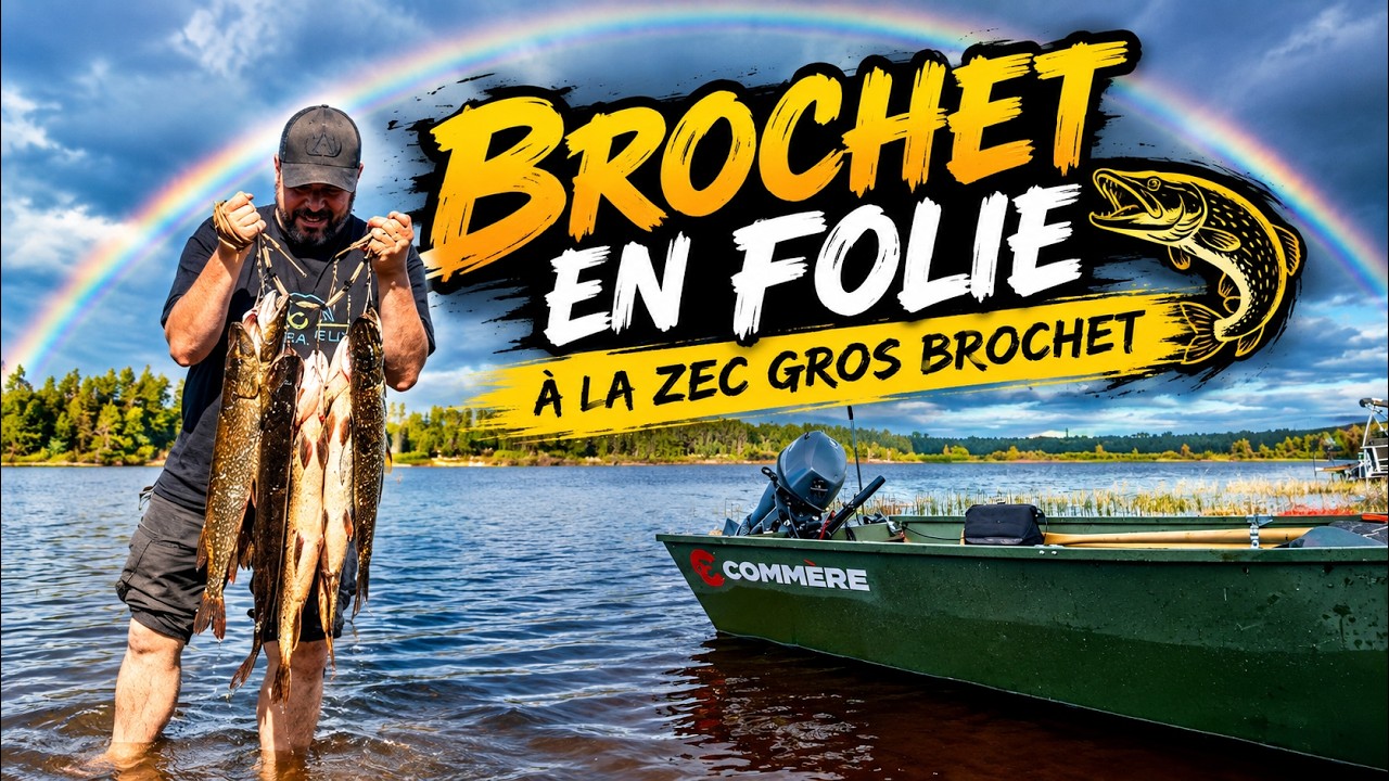 Brochet en Folie à la ZEC Gros Brochet