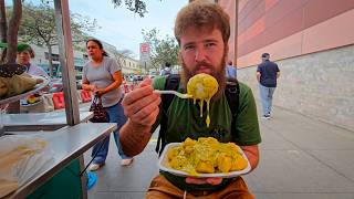 Trying typical foods in the capital of Peru - Lima