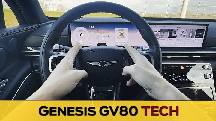 Steering Wheel and Cluster in the Genesis GV80 (2024-2026 models)
