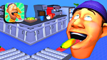 LICK RUNNER 👅🌭🍡 Gameplay Android, iOS | All Levels