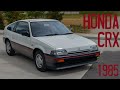 1985 Honda CRX Goes for a Drive